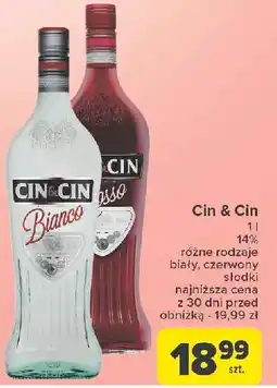 Carrefour Vermouth Cin&Cin Bianco oferta
