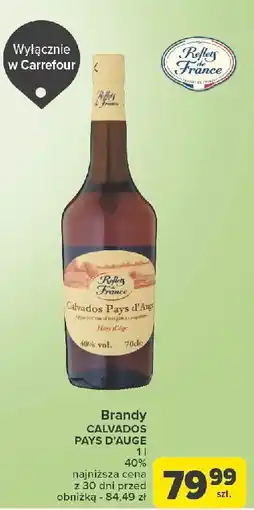Carrefour Brandy Calvados Pays D'auge oferta