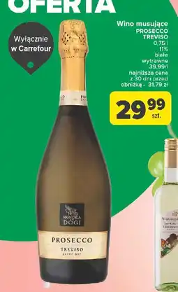 Carrefour Wino Prosecco Treviso oferta