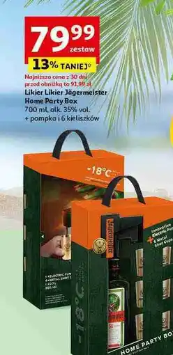 Likier + 6 kieliszków Jagermeister