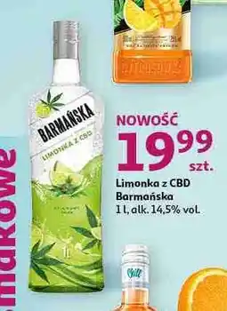Wódka Barmańska Shot Lime & Cannabis Sativa