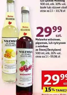 Nalewka wiśniowa Auchan