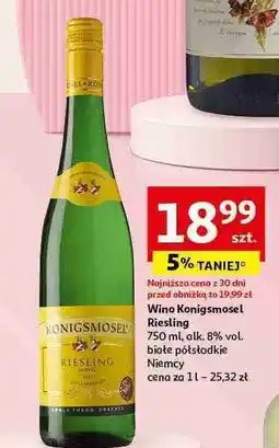 Wino Konigsmosel Riesling