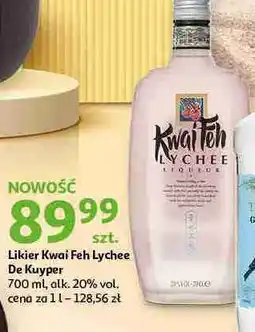Auchan Likier Kwai Feh Lychee oferta
