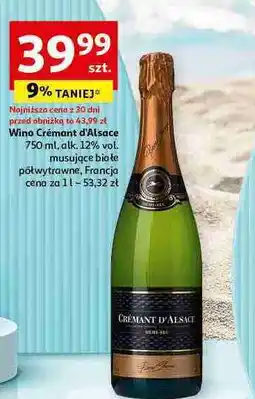 Auchan Wino Cremant D'alsace Brut oferta
