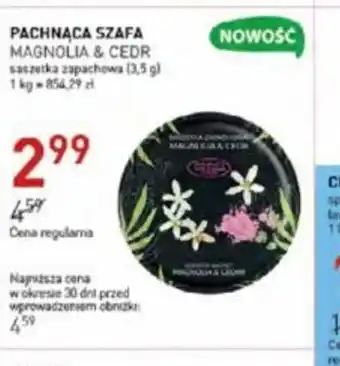 Jawa Drogerie Pachnąca szafa Magnolia & Cedr oferta