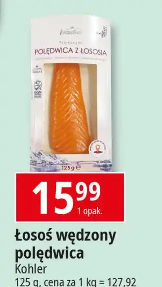 E.Leclerc Polędwica z łososia wędzona Arctic Fish oferta