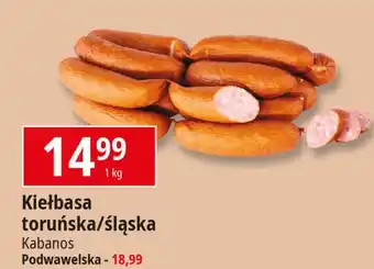 E.Leclerc Kiełbasa śląska Kabanos oferta