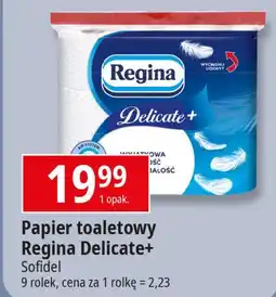 E.Leclerc Papier toaletowy delicate+ Regina oferta