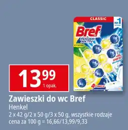 E.Leclerc Kostka do wc 4 function lemon Bref Power Aktiv oferta