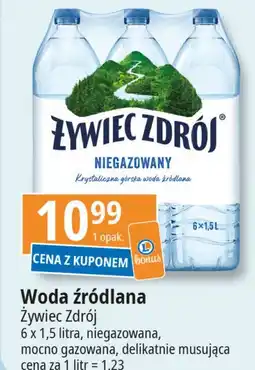 E.Leclerc Woda delikatnie musująca Żywiec Zdrój oferta