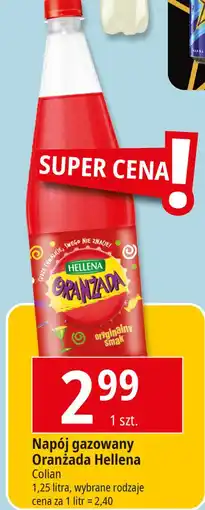 E.Leclerc Oranżada czerwona Hellena oferta