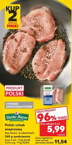 Kaufland Schab bez kości Polski oferta