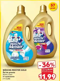 Kaufland Żel do prania Waschemeister oferta