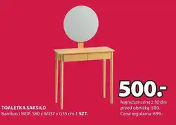 JYSK Toaletka MDF oferta