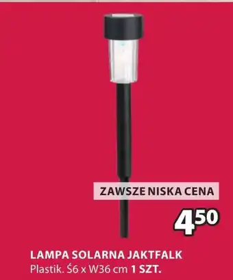 JYSK Lampa solarna oferta