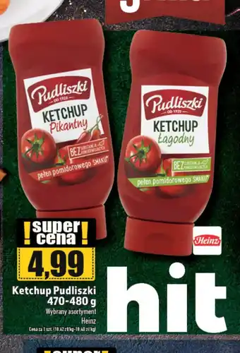 Topaz Ketchup Pudliszki oferta