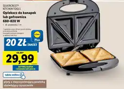 Lidl Opiekacz do kanapek SilverCrest oferta