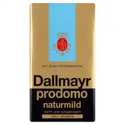 Lidl Dallmayr Prodomo Naturmild Kawa mielona 500 g oferta
