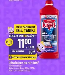 Polomarket kret Żel do udrożniania rur 1 kg oferta