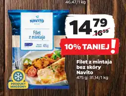 Netto Filet z mintaja bez skóry Navito oferta