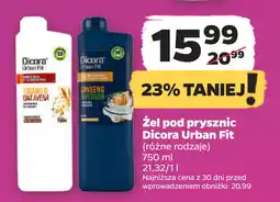 Netto Żel pod prysznic Dicora Urban Fit oferta