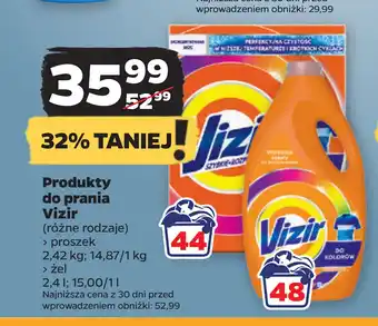 Netto Produkty do prania Vizir oferta