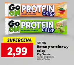 Lidl Go On Baton proteinowy crisp 45g/1 opak. oferta
