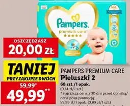 Lidl Pampers Premium Care Pieluszki 2 68 szt oferta