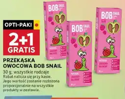 Stokrotka Optima Przekąska owocowa Bob Snail 30g oferta