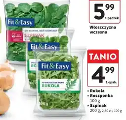 Intermarche Sałata rucola Fit & easy oferta