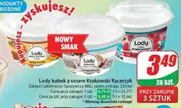 Lody słony karmel Krakowskie lody z rycerzykiem