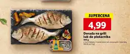 Dorada do piekarnika z warzywami kolendrą i masełkiem czosnkowym Mirko