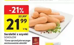 Intermarche Serdelki z szynki Sokołów oferta