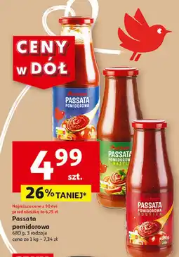 Auchan Passata pomidorowa rustica Auchan różnorodne (logo czerwone) oferta