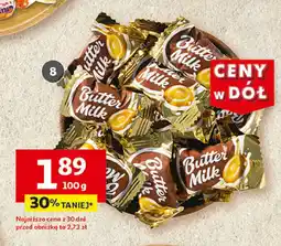 Auchan Karmelki mleczne Roshen butter milk oferta