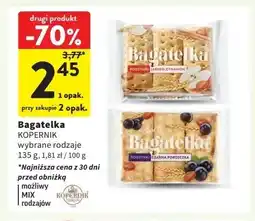 Intermarche Bagatelka jabłko cynamon rodzynki Kopernik oferta