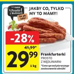 Intermarche Frankfurterki Intermarche prosto z wędliniarni oferta