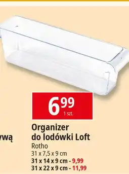 E.Leclerc Organizer do lodówki loft 5 l Rotho oferta