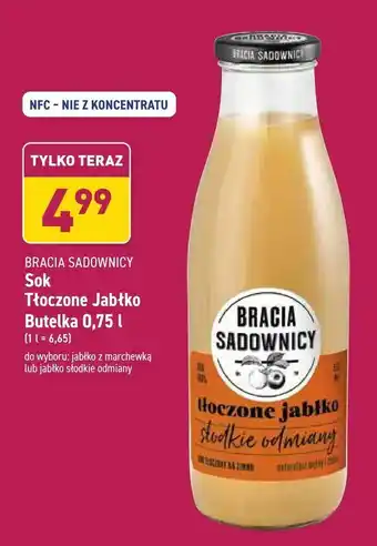 ALDI Sok Tłoczone Jabłko oferta