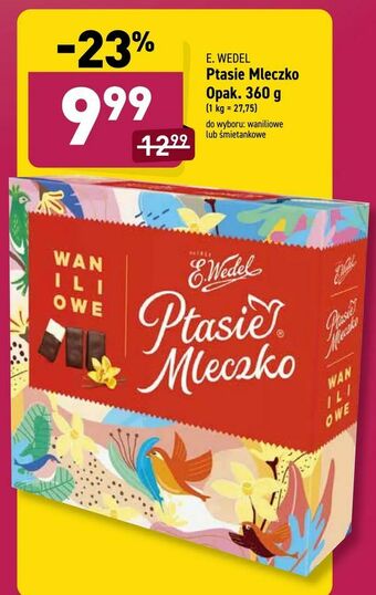 ALDI Ptasie Mleczko oferta