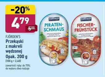 ALDI Przekąski z makreli wędzonej oferta