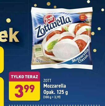 ALDI Mozzarella Opak. 125 g oferta