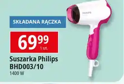 E.Leclerc Suszarka do włosów bhd003/00 Philips oferta