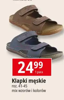 E.Leclerc Klapki męskie 41-45 oferta