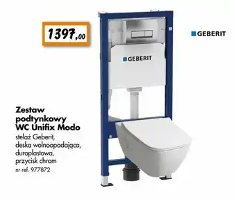 Bricoman Zestaw podtynkowy WC Unifix Modo oferta