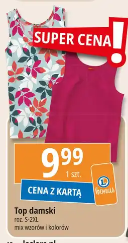 E.Leclerc Top damski s-2xl Tissaia oferta