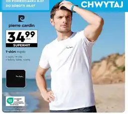 Biedronka T-shirt męski m-xxl Pierre Cardin Paris oferta