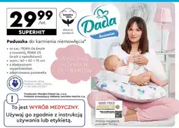 Biedronka Poduszka do karmienia 40 x 60 15 cm Dada oferta