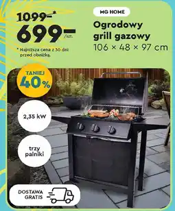 Biedronka Grill gazowy ogrodowy oferta